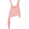 Charla Soft Apricot Rüschen-Minikleid Charla Soft Apricot Rüschen-Minikleid