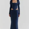 Dana Navy Korsett mit Puffärmeln Dana Navy Korsett mit Puffärmeln