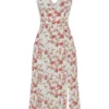 Charlotte Rose Midi-Sommerkleid mit Korsett und Print Charlotte Rose Midi-Sommerkleid mit Korsett und Print