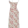 Charlotte Rose Midi-Sommerkleid mit Korsett und Print Charlotte Rose Midi-Sommerkleid mit Korsett und Print