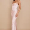 Charmaine Blush Pink Korsetts-Maxikleid Charmaine Blush Pink Korsetts-Maxikleid