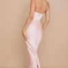Charmaine Blush Pink Korsetts-Maxikleid Charmaine Blush Pink Korsetts-Maxikleid