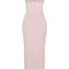 Charmaine Blush Pink Korsetts-Maxikleid Charmaine Blush Pink Korsetts-Maxikleid