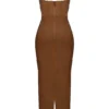 Charmaine Chocolate Korsetts-Maxikleid Charmaine Chocolate Korsetts-Maxikleid