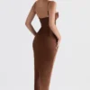 Charmaine Chocolate Korsetts-Maxikleid Charmaine Chocolate Korsetts-Maxikleid