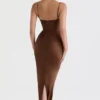 Charmaine Chocolate Korsetts-Maxikleid Charmaine Chocolate Korsetts-Maxikleid