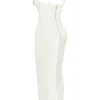Charmaine Elfenbeinfarbenes Korsetts-Maxikleid Charmaine Elfenbeinfarbenes Korsetts-Maxikleid
