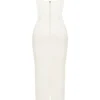 Charmaine Elfenbeinfarbenes Korsetts-Maxikleid Charmaine Elfenbeinfarbenes Korsetts-Maxikleid