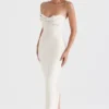 Charmaine Elfenbeinfarbenes Korsetts-Maxikleid Charmaine Elfenbeinfarbenes Korsetts-Maxikleid
