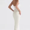 Charmaine Elfenbeinfarbenes Korsetts-Maxikleid Charmaine Elfenbeinfarbenes Korsetts-Maxikleid