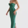 Charmaine Forest Korsetts-Maxikleid Charmaine Forest Korsetts-Maxikleid