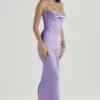 Charmaine Lavendel-Korsetts-Maxikleid Charmaine Lavendel-Korsetts-Maxikleid