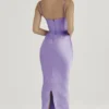 Charmaine Lavendel-Korsetts-Maxikleid Charmaine Lavendel-Korsetts-Maxikleid