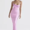 Charmaine Pink Korsetts-Maxikleid Charmaine Pink Korsetts-Maxikleid
