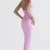 Charmaine Pink Korsetts-Maxikleid Charmaine Pink Korsetts-Maxikleid