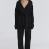 Chelsea Schwarze Kaschmir- und Wolle-Hose Chelsea Schwarze Kaschmir- und Wolle-Hose