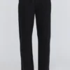 Chelsea Schwarze Kaschmir- und Wolle-Hose Chelsea Schwarze Kaschmir- und Wolle-Hose