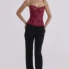Chiara Schwarze Hose mit geradem Bein Chiara Schwarze Hose mit geradem Bein