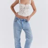 Chicca Rose Print Floral Oberteil Chicca Rose Print Floral Oberteil