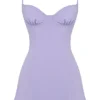 Christiana Lavendel-Minikleid Christiana Lavendel-Minikleid