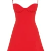 Christiana Rotes Minikleid Christiana Rotes Minikleid