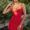 Christiana Rotes Minikleid Christiana Rotes Minikleid
