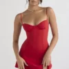 Christiana Rotes Minikleid Christiana Rotes Minikleid
