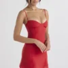 Christiana Rotes Minikleid Christiana Rotes Minikleid