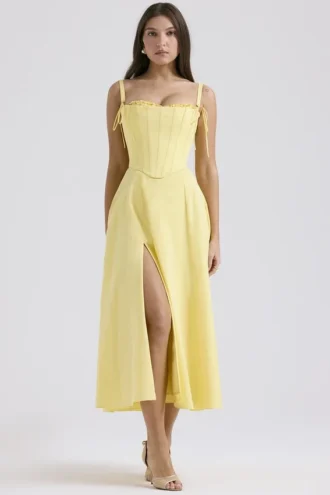 Clarabelle Sunshine Baumwoll-Midi-Sommerkleid