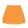 Clarice Tangerine – luftiger, mehrlagiger Mini-Rock Clarice Tangerine – luftiger, mehrlagiger Mini-Rock