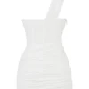 Clementine Weißes Minikleid mit Cut-outs Clementine Weißes Minikleid mit Cut-outs