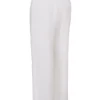 Cleo-Hose aus Leinenmischung in Elfenbein Cleo-Hose aus Leinenmischung in Elfenbein