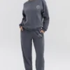Haze Slate Sweatshirt mit Rundhalsausschnitt Haze Slate Sweatshirt mit Rundhalsausschnitt