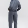 Coast Jogginghose mit Fleece-Rückseite in Schiefergrau Coast Jogginghose mit Fleece-Rückseite in Schiefergrau