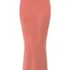 Colette Rose Satin-Midirock mit niedriger Taille Colette Rose Satin-Midirock mit niedriger Taille