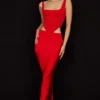 Edetta Scarlet Mesh-Korsett