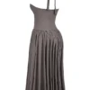 Coquette Smoke Neckholder-Midi-Kleider Coquette Smoke Neckholder-Midi-Kleider