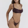 Cote D’Azur Cacao String-Bikinioberteil Cote D’Azur Cacao String-Bikinioberteil
