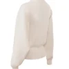 Cressida Cremefarbener Pullover aus schwerer Strickmischung aus Wolle und Kaschmir Cressida Cremefarbener Pullover aus schwerer Strickmischung aus Wolle und Kaschmir