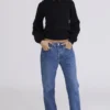 Cressida Schwarzer Pullover aus Wolle und Kaschmir mit Ballonärmeln Cressida Schwarzer Pullover aus Wolle und Kaschmir mit Ballonärmeln