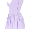 Cupid Orchid Plissee-Mini-Kleid aus Baumwolle Cupid Orchid Plissee-Mini-Kleid aus Baumwolle