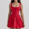Cupid Scarlet Plissee-Minikleid Cupid Scarlet Plissee-Minikleid