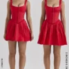 Cupid Scarlet Plissee-Minikleid Cupid Scarlet Plissee-Minikleid