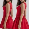Cupid Scarlet Plissee-Minikleid Cupid Scarlet Plissee-Minikleid