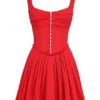 Cupid Scarlet Plissee-Minikleid Cupid Scarlet Plissee-Minikleid