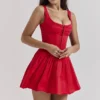 Cupid Scarlet Plissee-Minikleid Cupid Scarlet Plissee-Minikleid