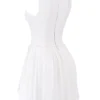 Cupid Weißes Plissee-Minikleid Cupid Weißes Plissee-Minikleid