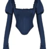 Dana Navy Korsett mit Puffärmeln Dana Navy Korsett mit Puffärmeln