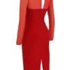Darcy Scarlet Plunge Midi-Kleid Darcy Scarlet Plunge Midi-Kleid