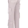 Daria Crystal Satin Cargo-Hose mit geradem Bein Daria Crystal Satin Cargo-Hose mit geradem Bein